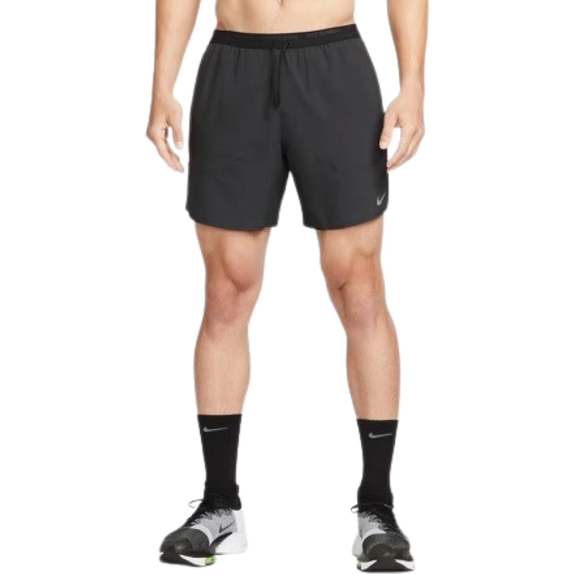 Nike - Black Flex Stride Shorts 7 inch