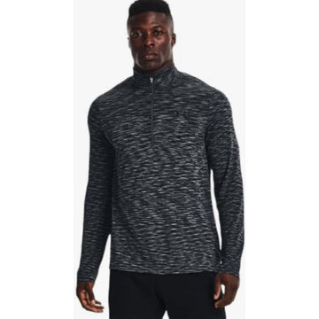 UA Black Grey Tech 1/4 Zip