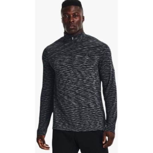 UA Black Grey Tech 1/4 Zip