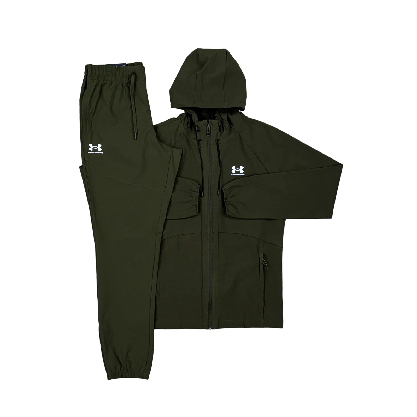 Under Armour - Woven Tracksuit Khaki