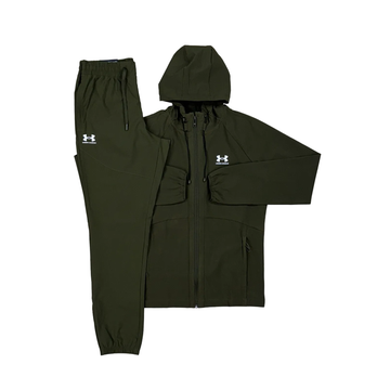 Under Armour - Woven Tracksuit Khaki