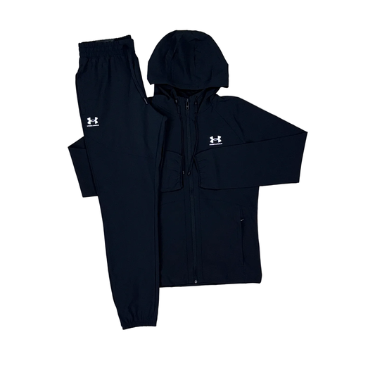 Under Armour - Woven Tracksuit Black